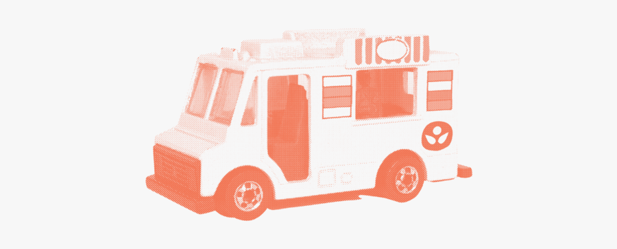 Clip Art Medley Food Truck - Model Car, Transparent Clipart