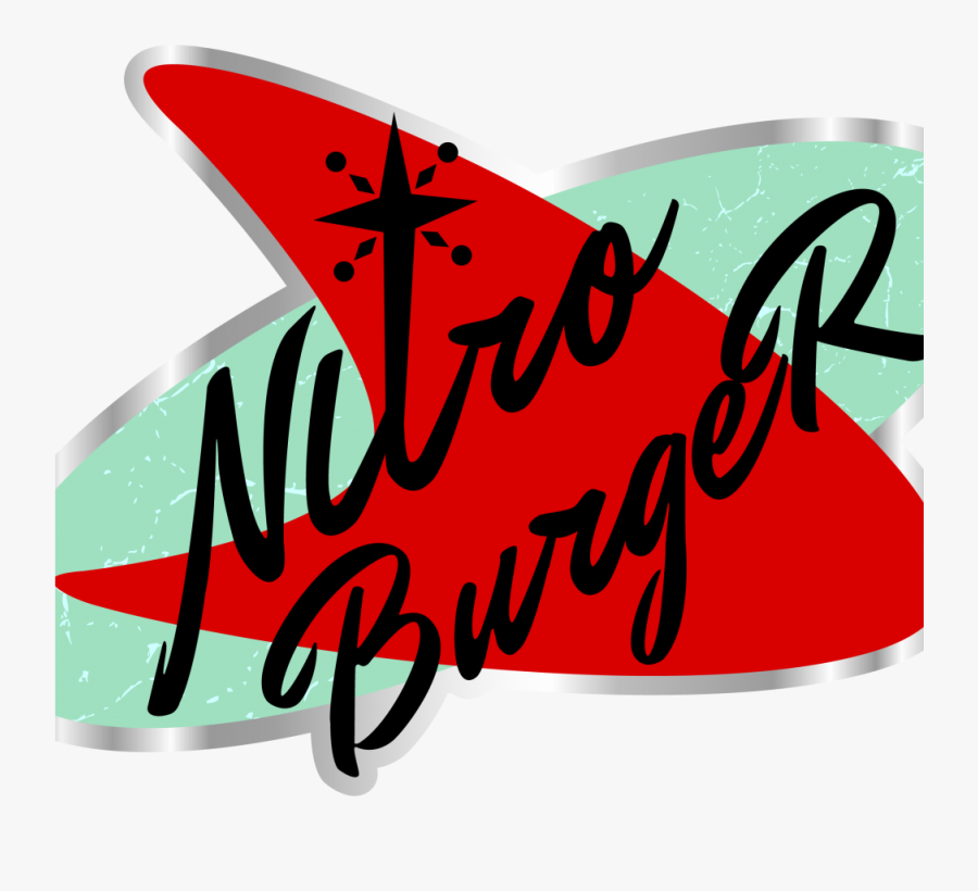 Nitro Burger Food Truck, Transparent Clipart
