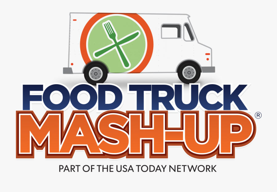 Food Truck Smash Up, Transparent Clipart