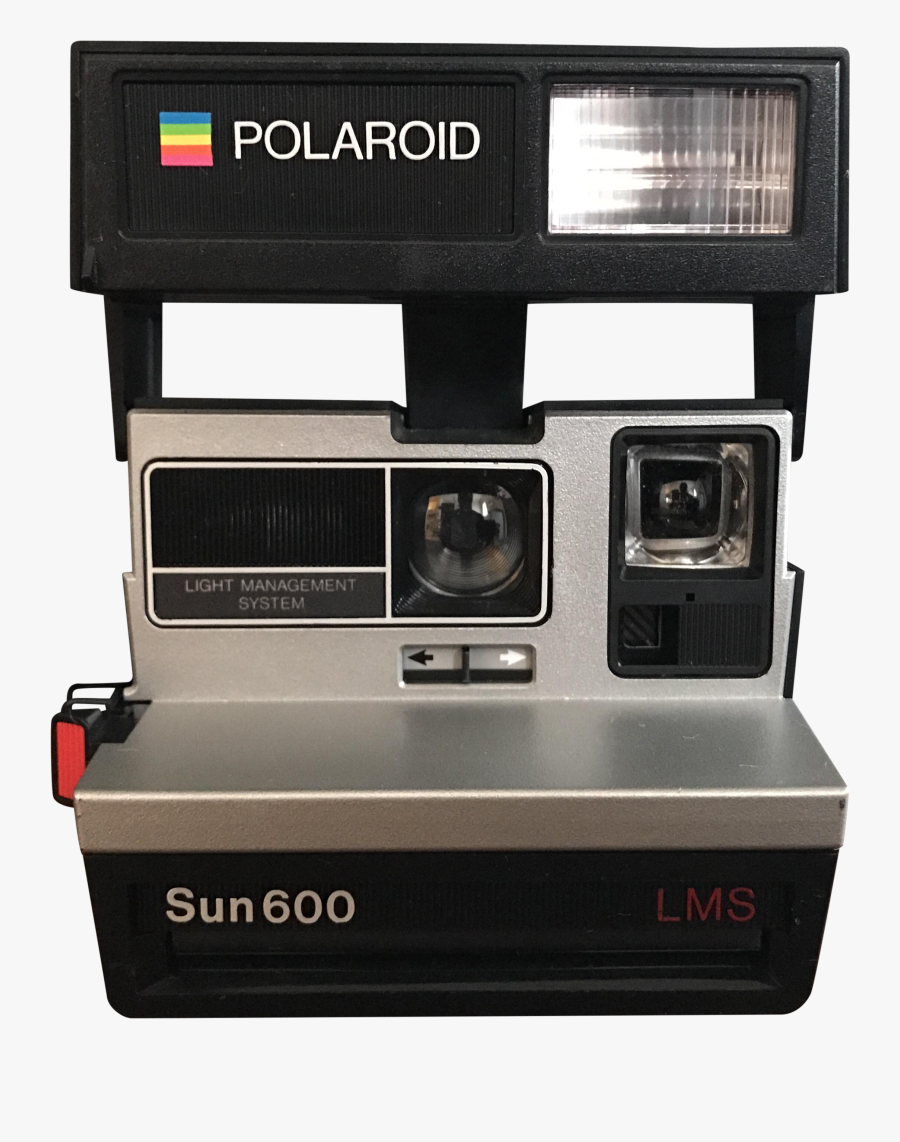 Clip Art Polaroid 600 Land Camera Film - Polaroid Sun 600 Camera Working, Transparent Clipart
