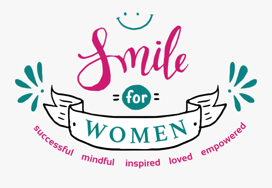 Success, Mindful, Inspired, Loved, Empowered - Lettering Smile Is The Best Makeup, Transparent Clipart
