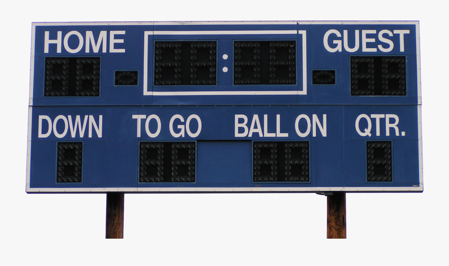 Football Scoreboard Clipart , Png Download - Scoreboard, Transparent Clipart