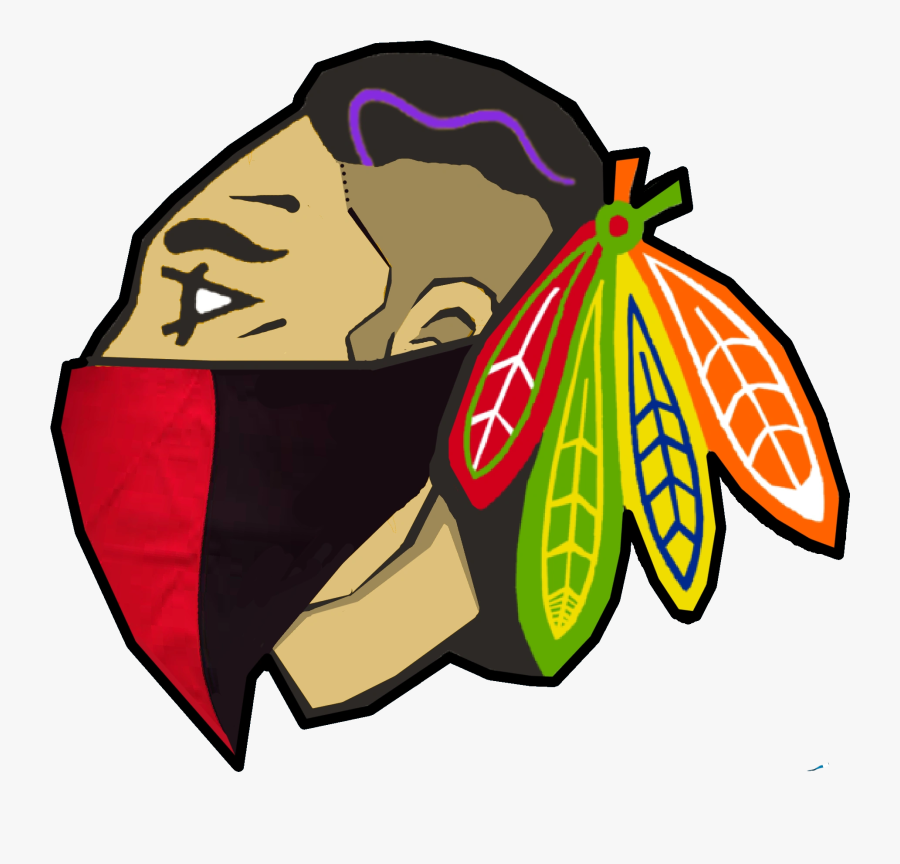 Logo Black Hawk Nhl, Transparent Clipart