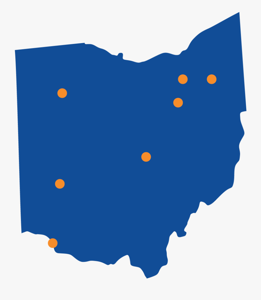 Ohio State Shape Blue, Transparent Clipart