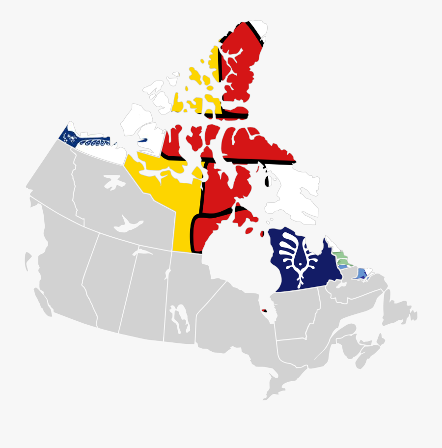 Itk Transparent Map - Religions In Canada Map, Transparent Clipart