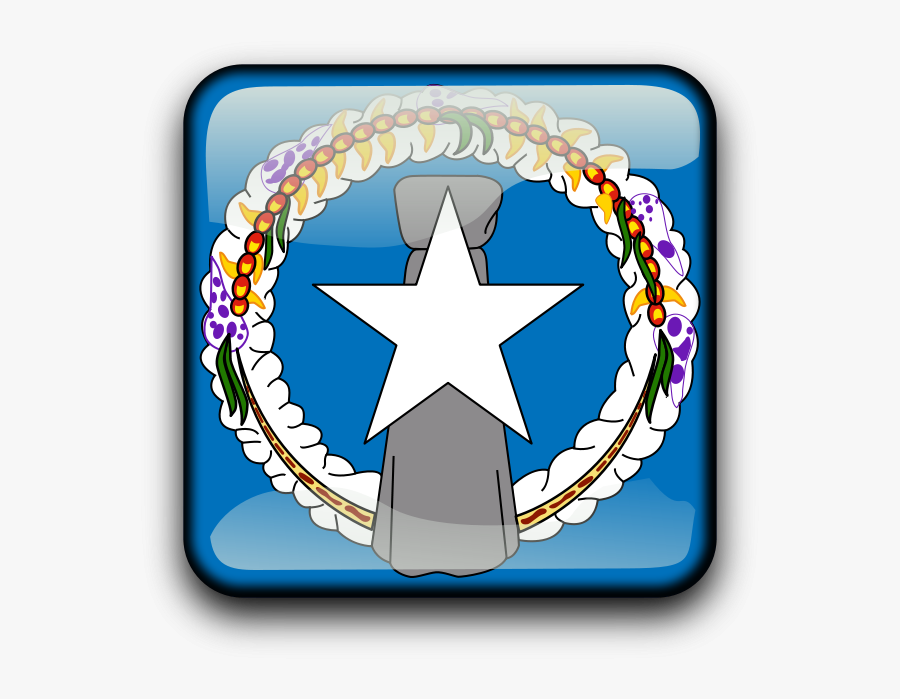 Northern Mariana Islands Flag Png, Transparent Clipart