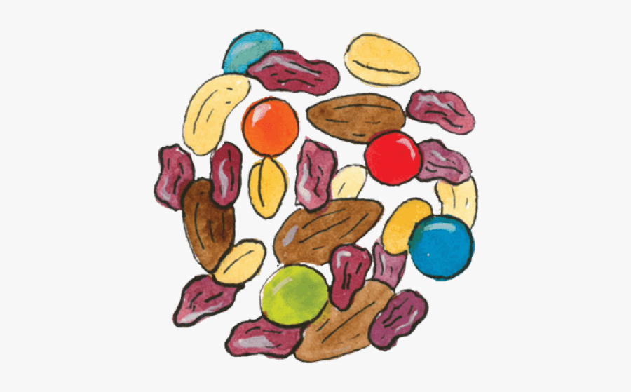 Trail Clipart Trailmix - Clip Art Trail Mix, Transparent Clipart