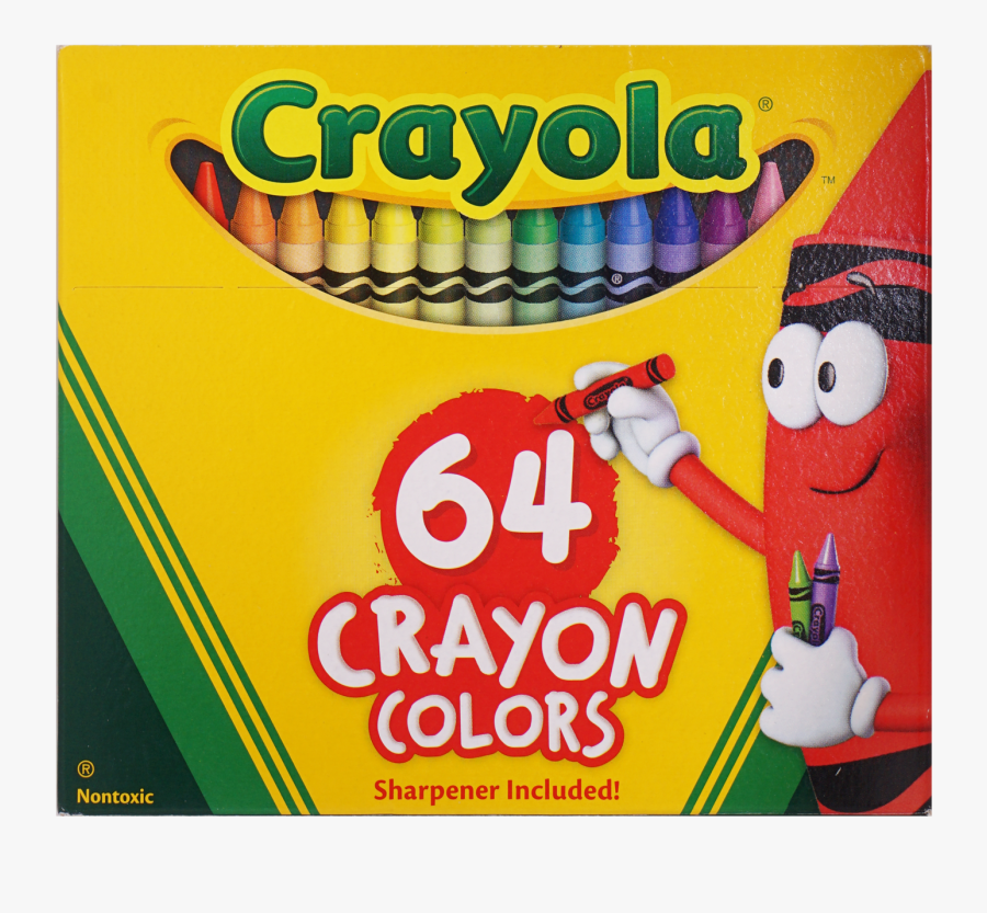 Crayons Transparent Box - Crayola, Transparent Clipart