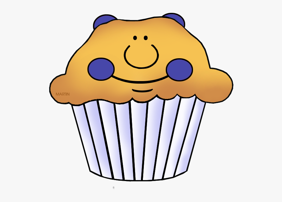 Blueberry Muffin - Transparent Background Muffin Clipart, Transparent Clipart