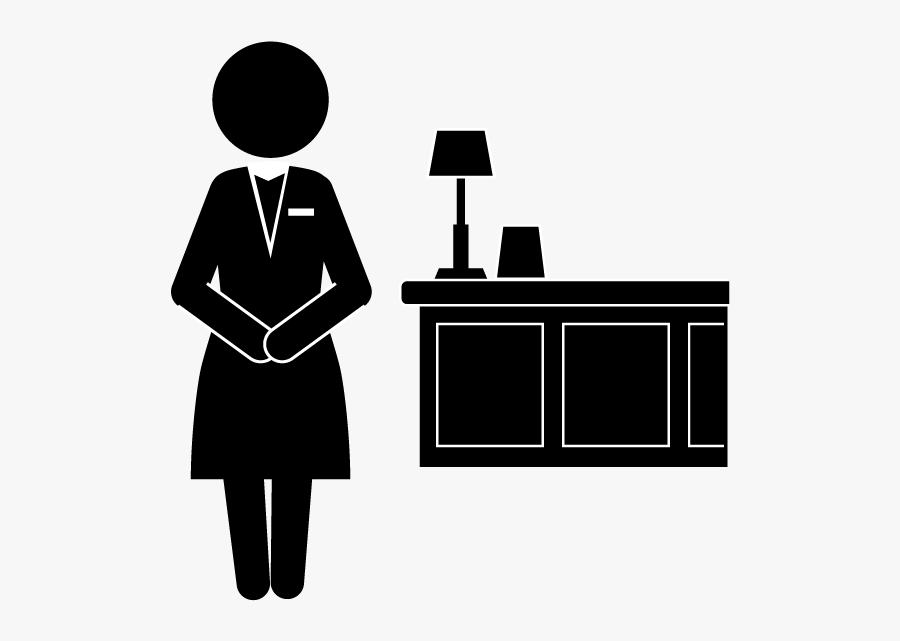 ホテル の 仕事 イラスト, Transparent Clipart