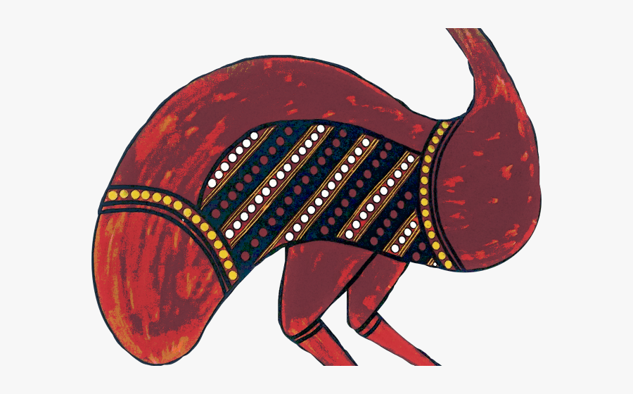 Aborigines Clipart Emu - Emu Aboriginal Clip Art, Transparent Clipart