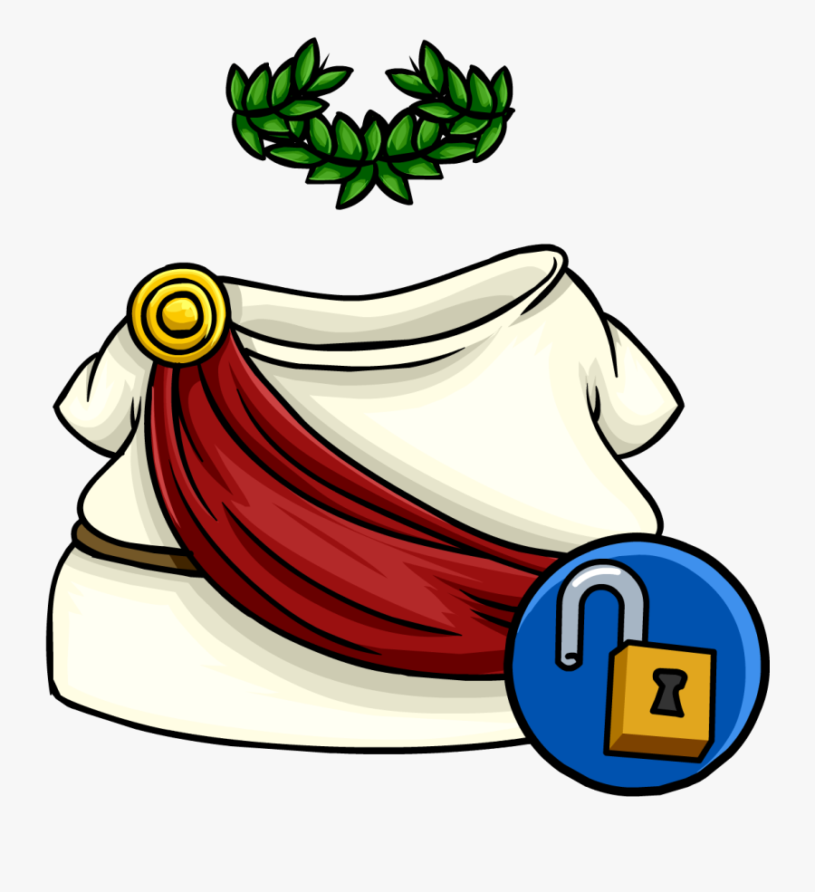 Toga Clip Art , Png Download - Club Penguin Toga, Transparent Clipart