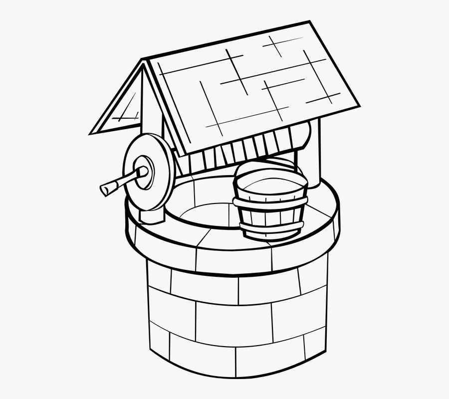 Well Clipart Well Bucket - Wishing Well, Transparent Clipart