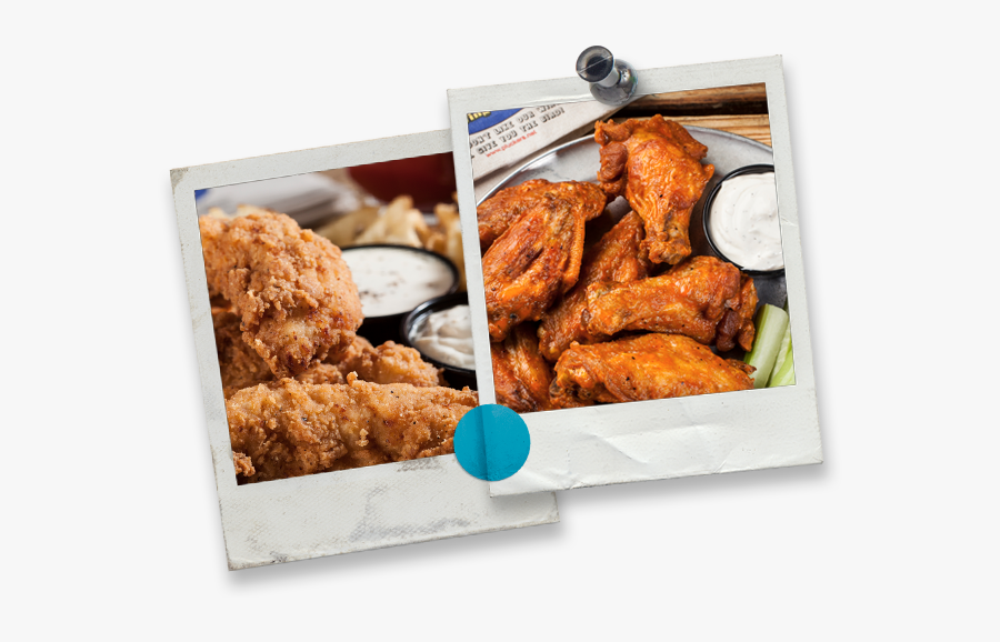 Plucker Wings Menu, Transparent Clipart