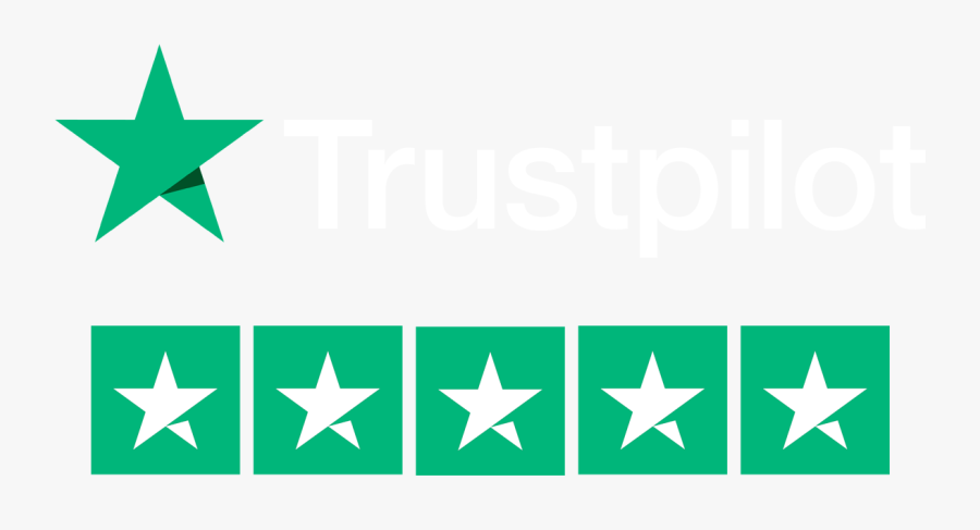 5 Star Customer Feedback - Trustpilot Logo, Transparent Clipart