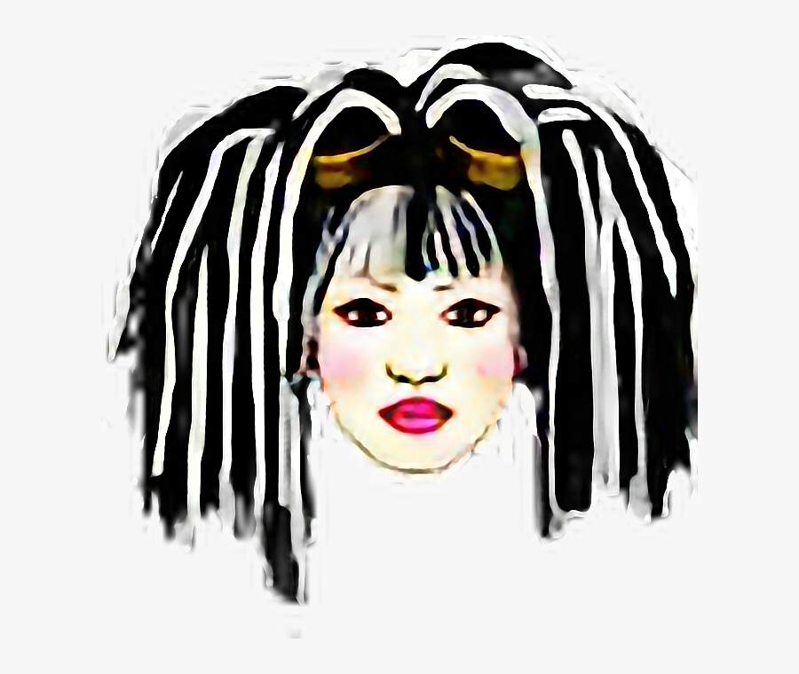 #girl #dreadlock #punk #head #freetoedit - Mask, Transparent Clipart