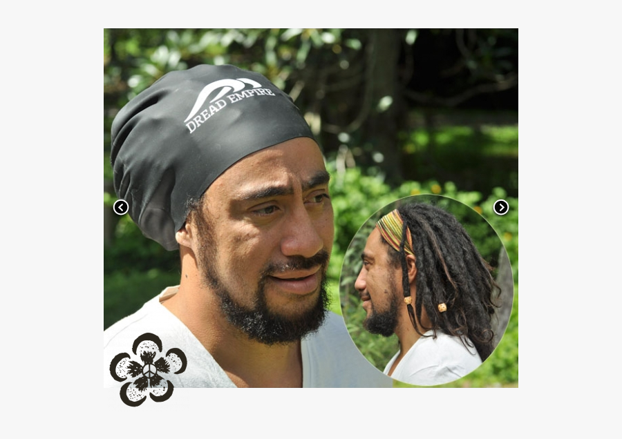 Clip Art Dreadlock Swim Cap Accessories - Swim Cap, Transparent Clipart