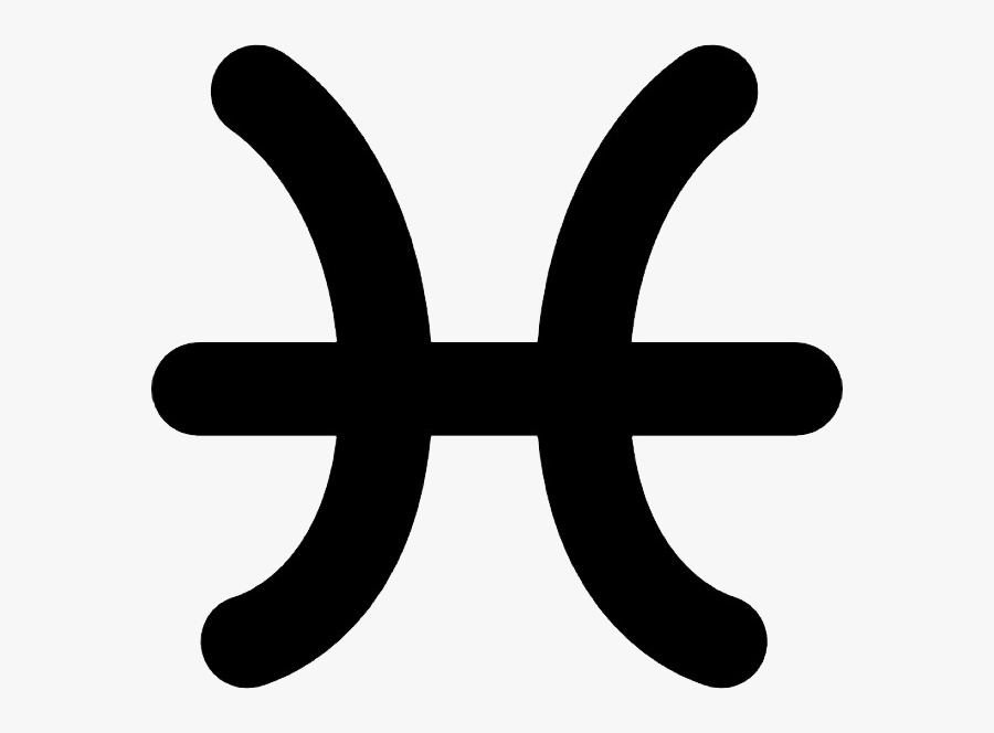 Pisces Png - Zodiac Symbol Pisces, Transparent Clipart