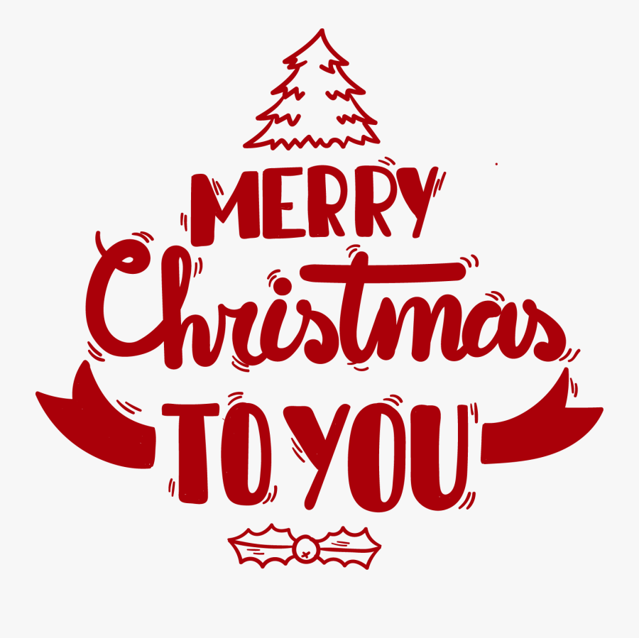 Merry Christmas - Christmas Day, Transparent Clipart