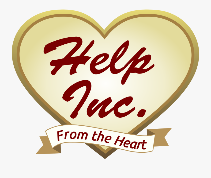 Help, Inc - - Heart, Transparent Clipart