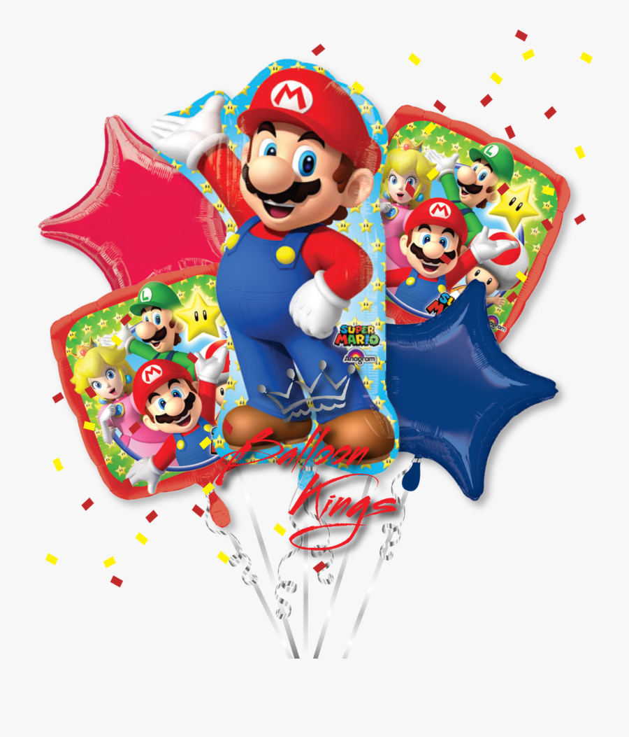 Super Mario Bros Bouquet, Transparent Clipart