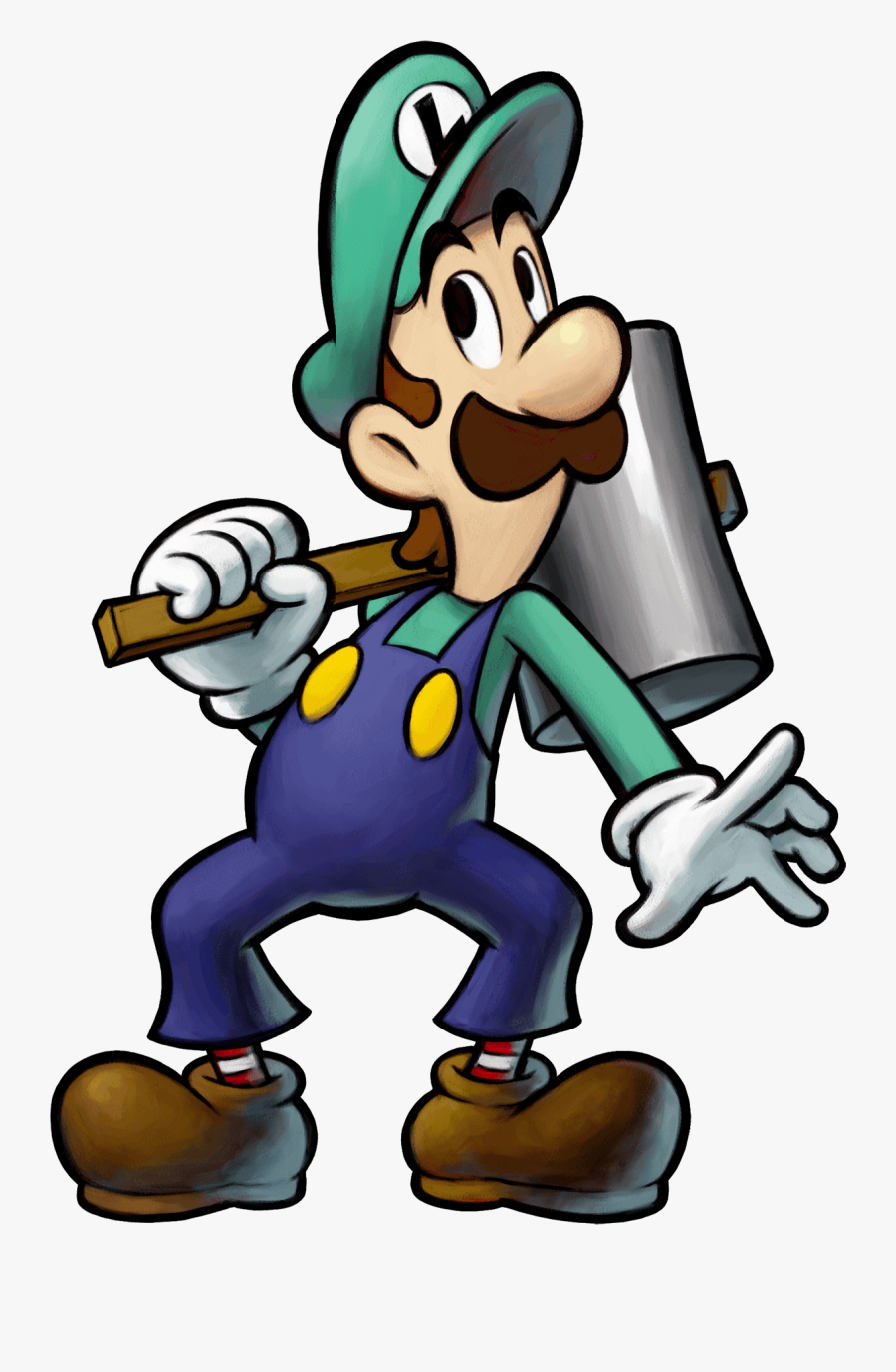 Super Mario Bros - Mario & Luigi Art, Transparent Clipart