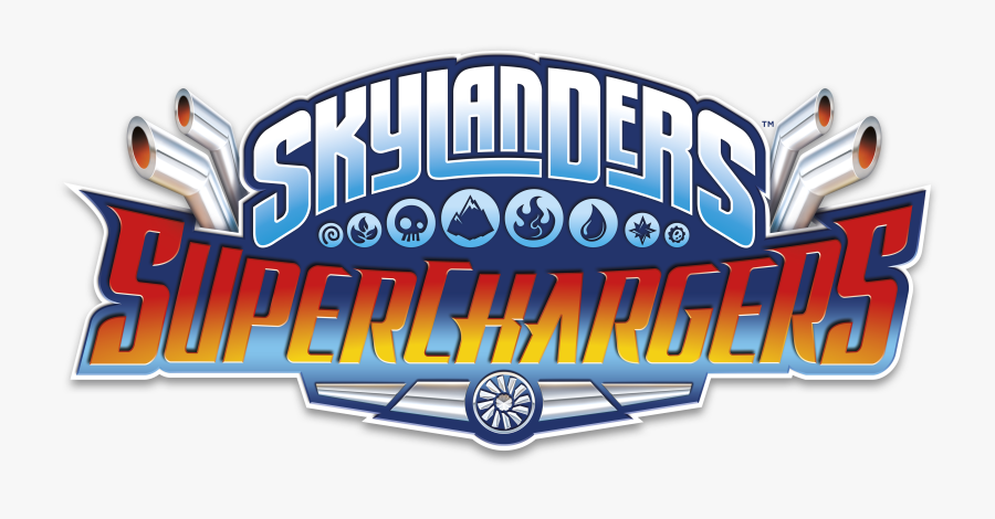 Logo Skylanders Superchargers, Transparent Clipart