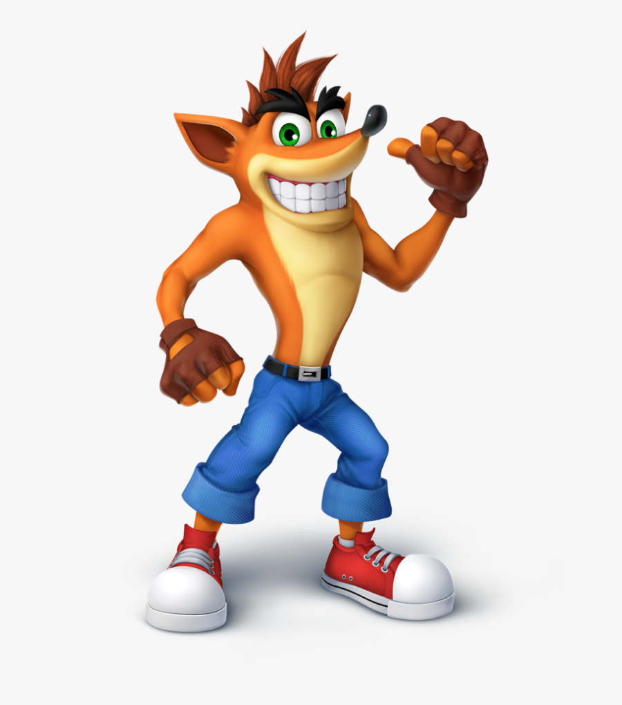 Transparent Crash Clipart - Crash Bandicoots, Transparent Clipart