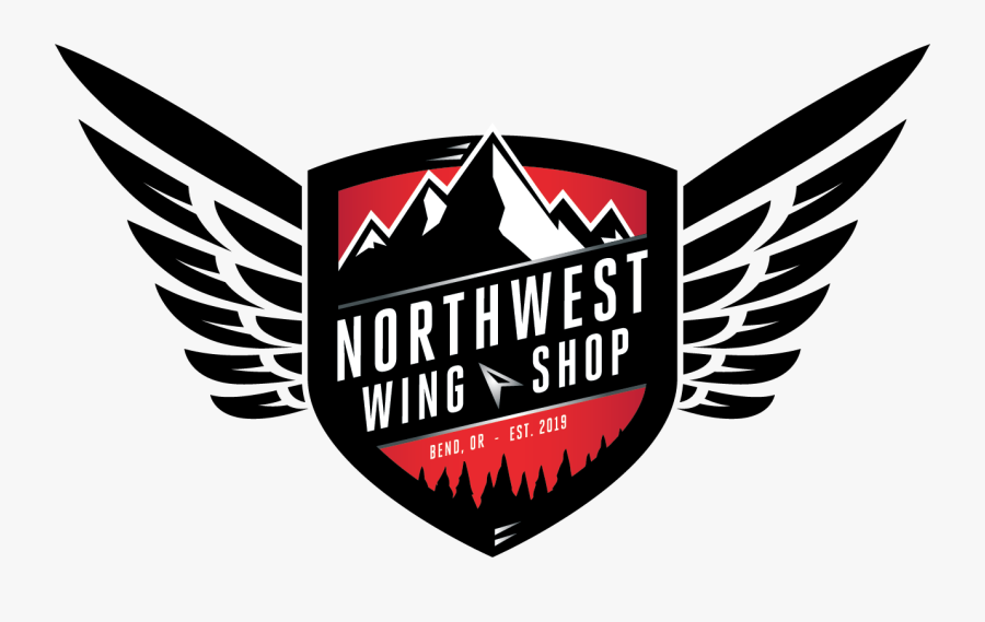 Nw Wingshop Logo - Big Wings Rap Logo, Transparent Clipart
