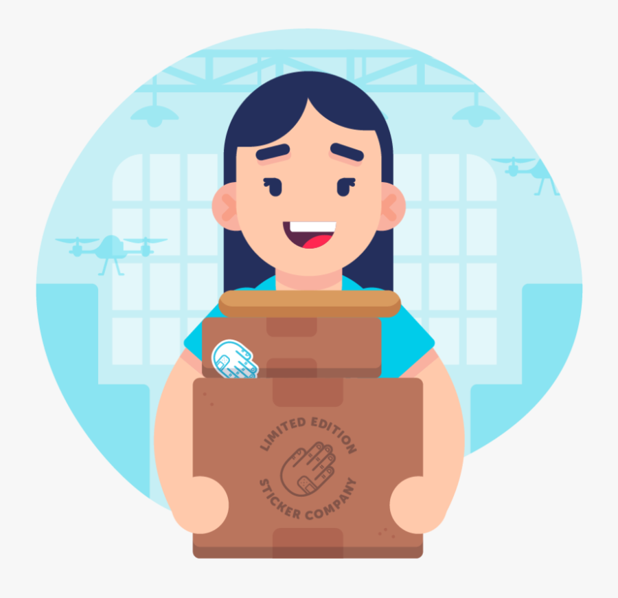 Slaptastick Website Illos Homepage How It Works 03 - Illustration, Transparent Clipart