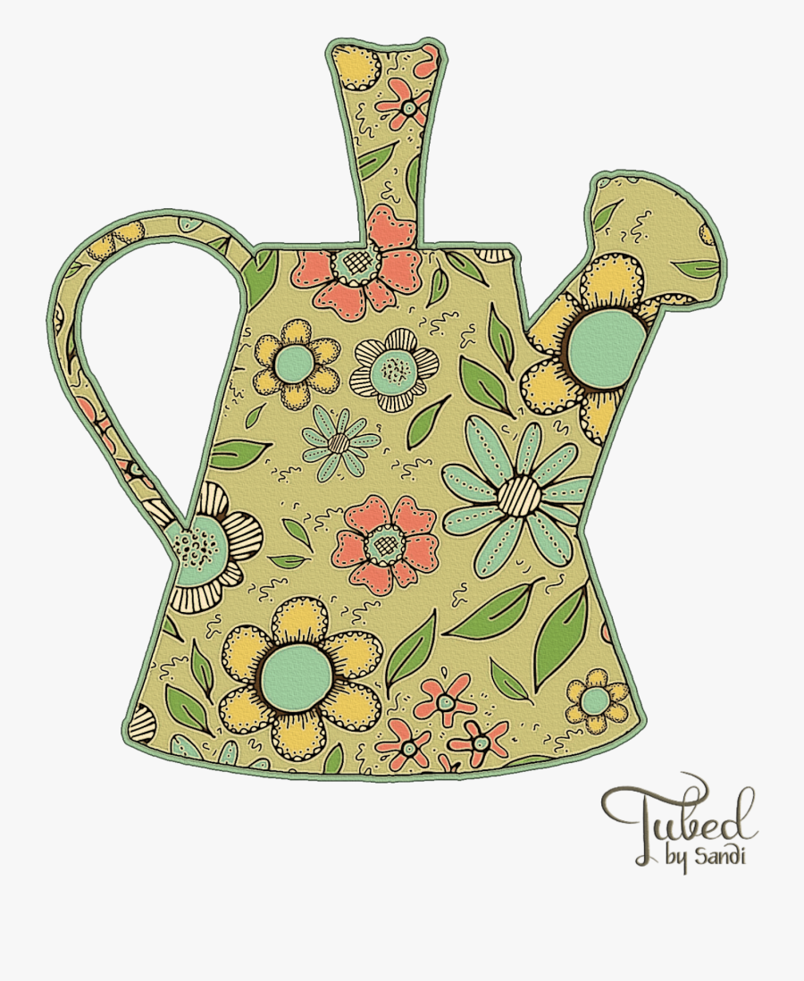 Watering Can47 - Teapot, Transparent Clipart