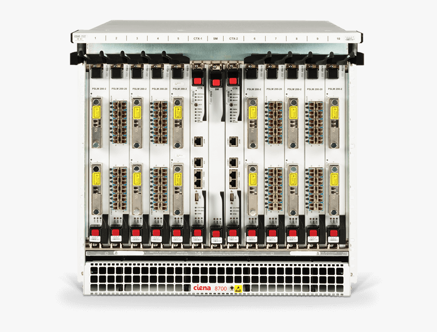 8700 10 Slot - Ciena Dwdm, Transparent Clipart