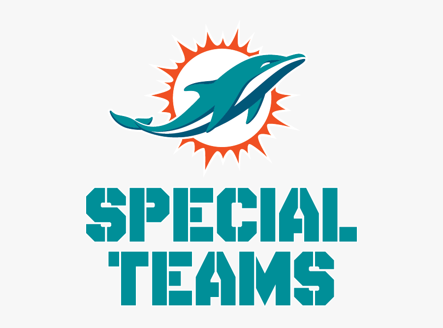 Miami Dolphins Foundation - Emblem, Transparent Clipart
