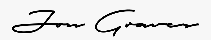Jon Graves - Calligraphy, Transparent Clipart