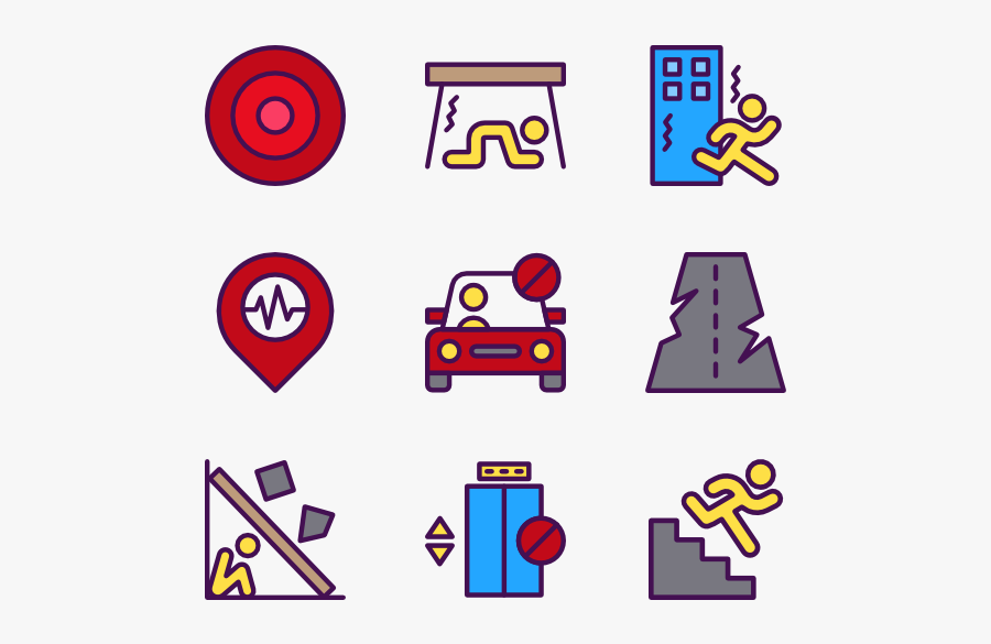 Earthquake, Transparent Clipart