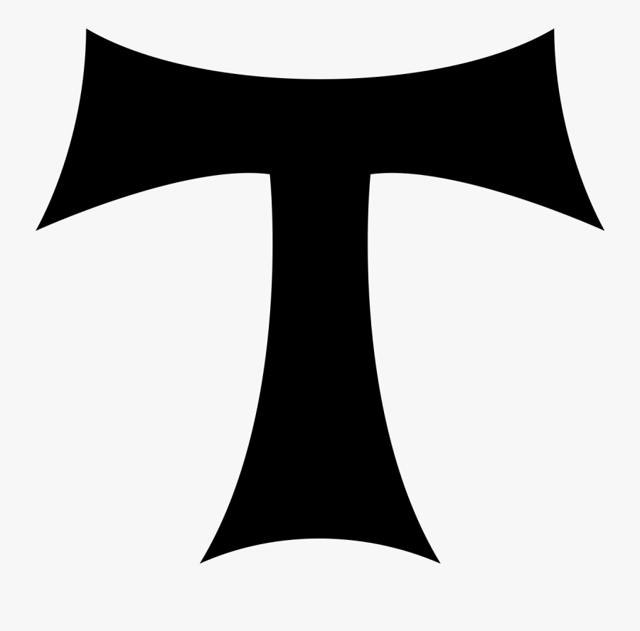 Tau Cross, Transparent Clipart