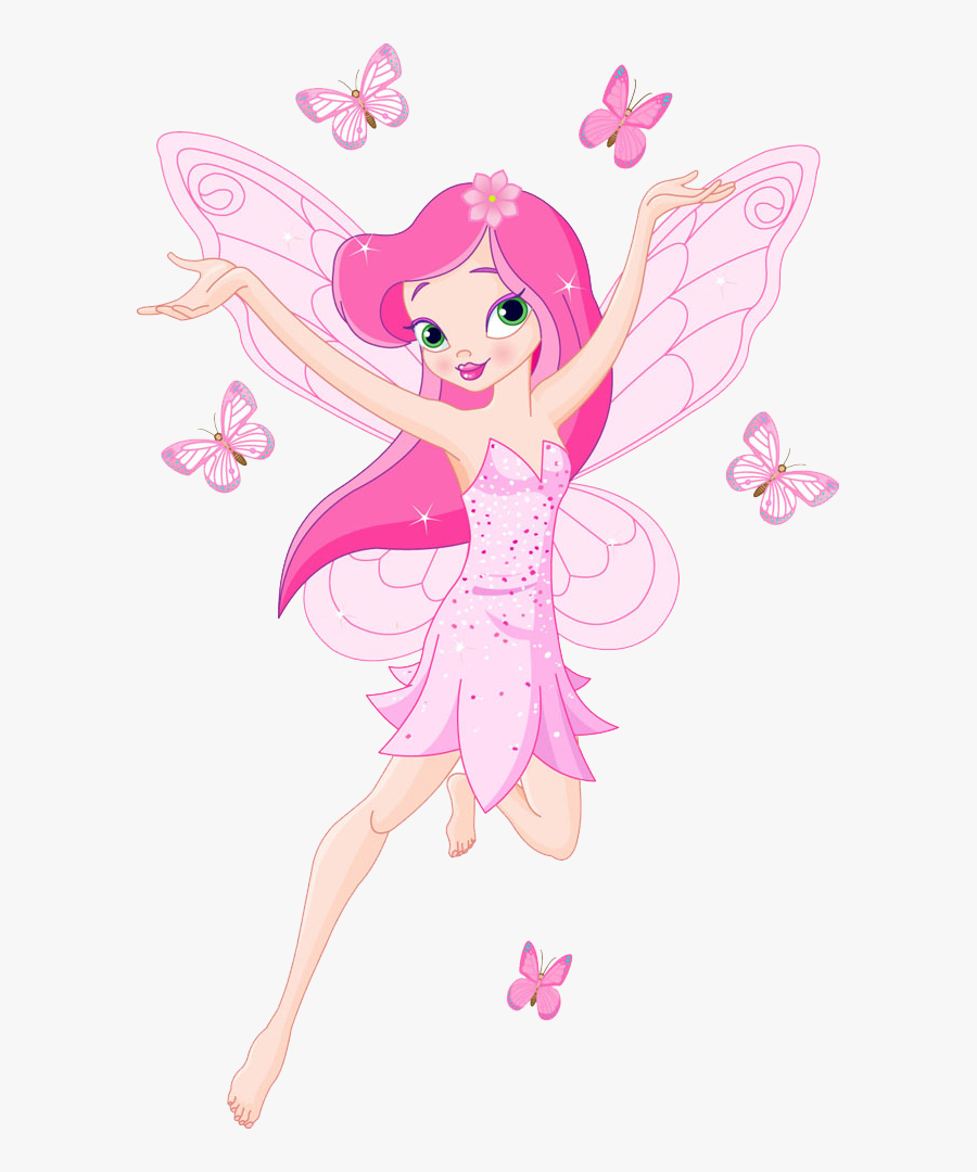 Fairy Clip Art Cartoon Transprent Png Free - Cute Fairy, Transparent Clipart
