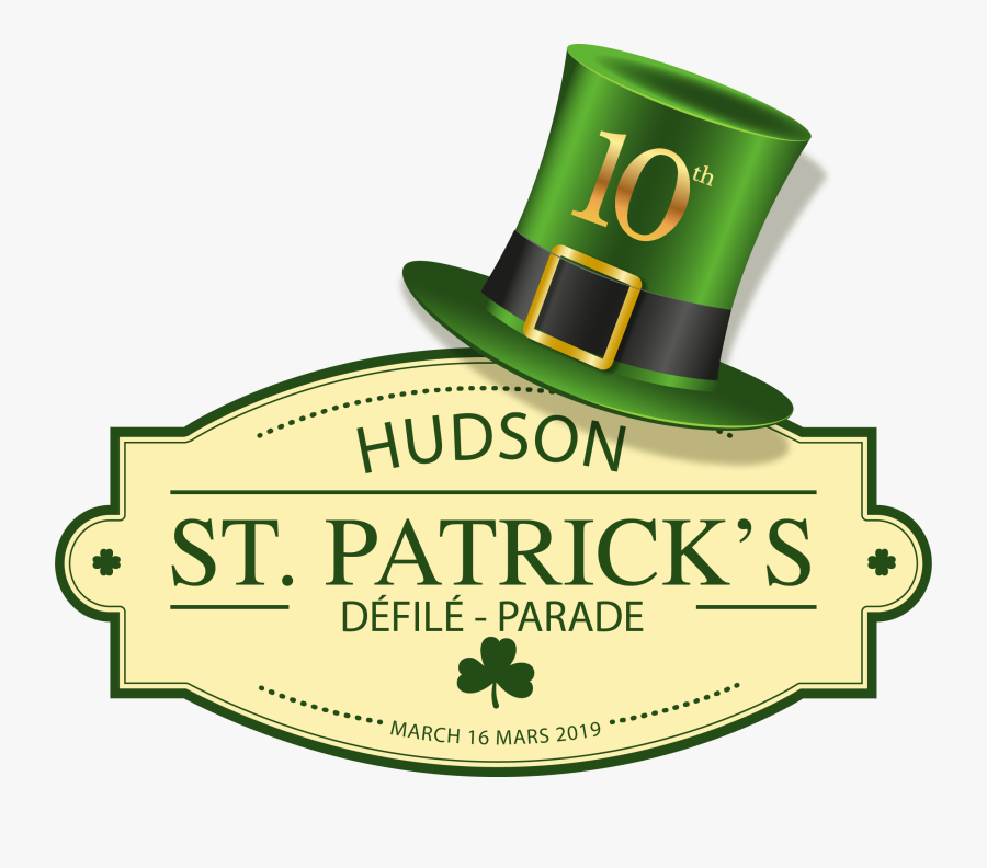 Hudson St Patricks Parade, Transparent Clipart