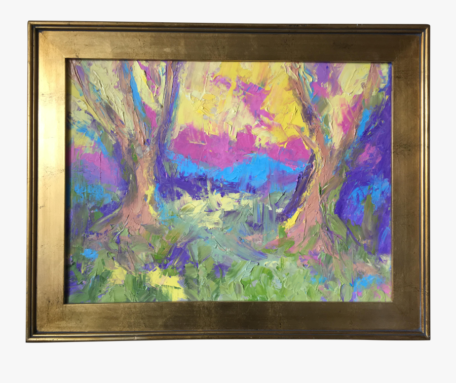 Expressionism Drawing Horizon - Picture Frame, Transparent Clipart