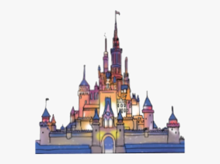Castle Queen Disney Suenos Disneyworld Tumblr Cool - Disney Castle Transparent Background, Transparent Clipart