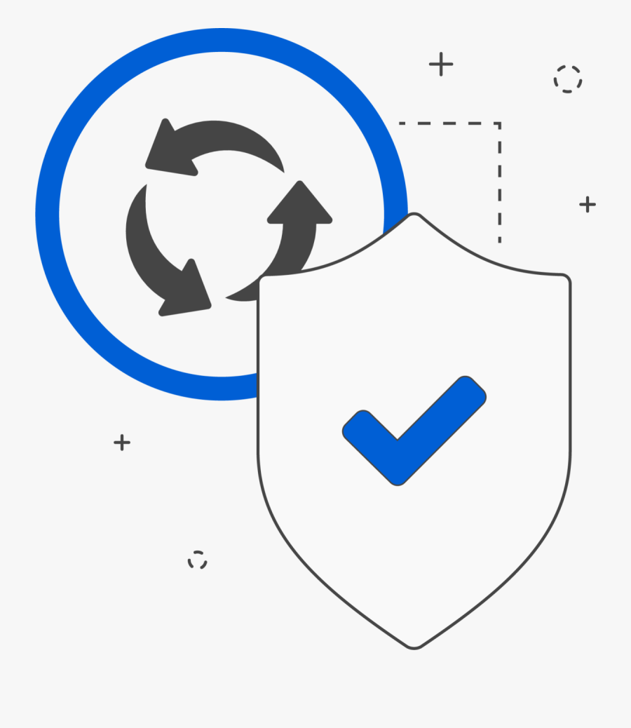 Managed Backup And Recovery - Road Signs Roundabout, Transparent Clipart