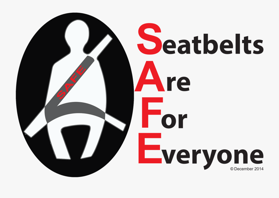 Use Seat Belt While Driving, Transparent Clipart