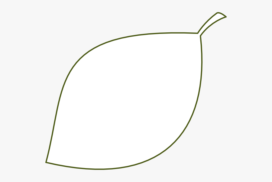 Leaf Clip Art Outline At William Pfeffer Blog
