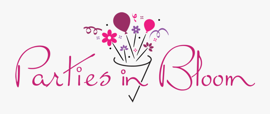 Parties In Bloom, Transparent Clipart