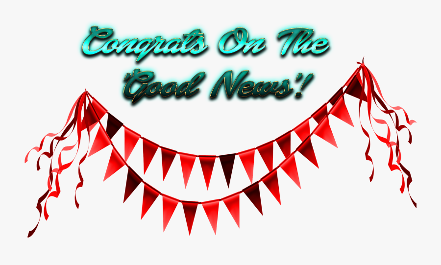 Congrats On The "good News" Png Image Download - Illustration, Transparent Clipart