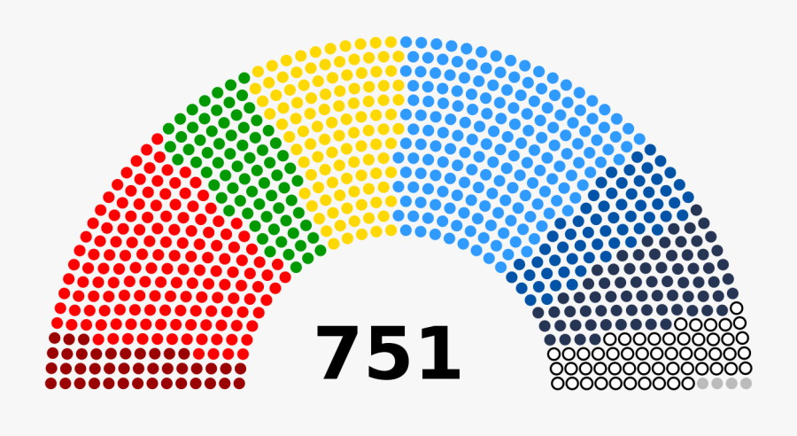 Some Good News For Once - European Parliament Seats, Transparent Clipart