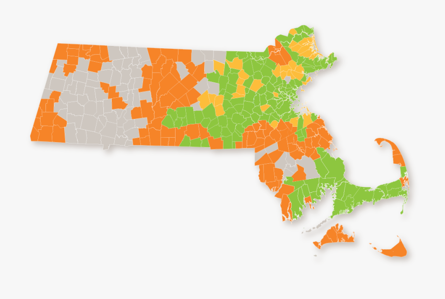 Ambit Energy Massachusetts - Us Senate Map, Transparent Clipart