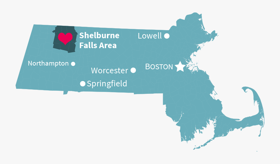 Transparent Maça Png - Massachusetts 2016 Election Map, Transparent Clipart