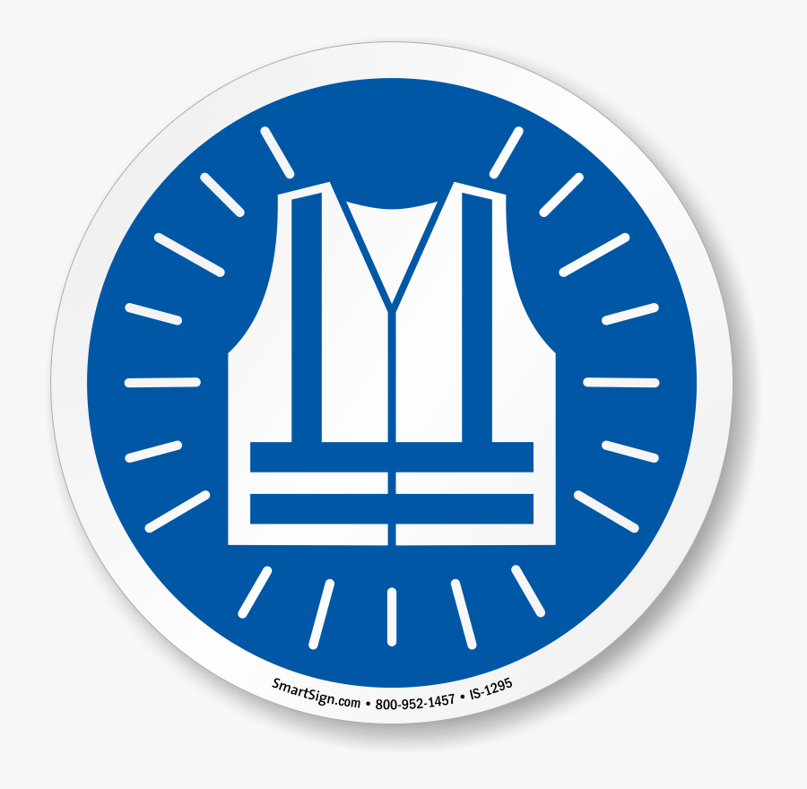 Notice Clipart Visibility - High Visibility Vest Icon, Transparent Clipart