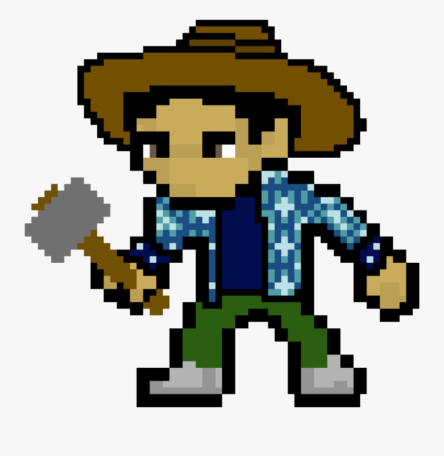 Pixel Art Jose, Transparent Clipart
